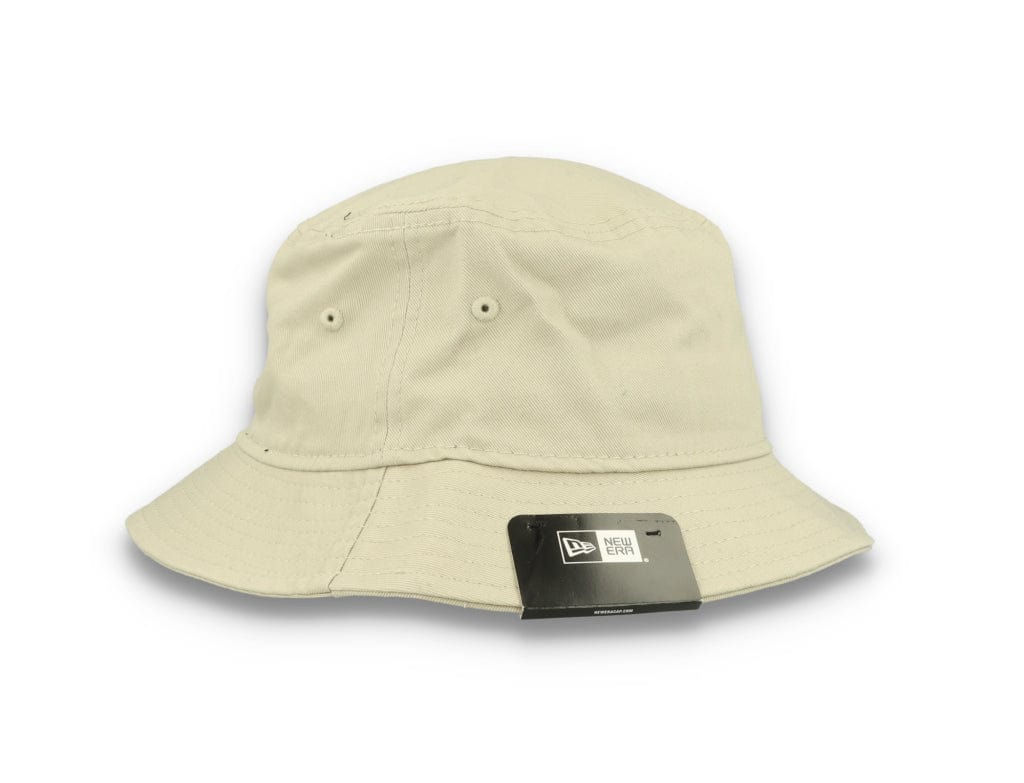 Bucket Hat Essential Tapered New Era Stone/White - LOKK