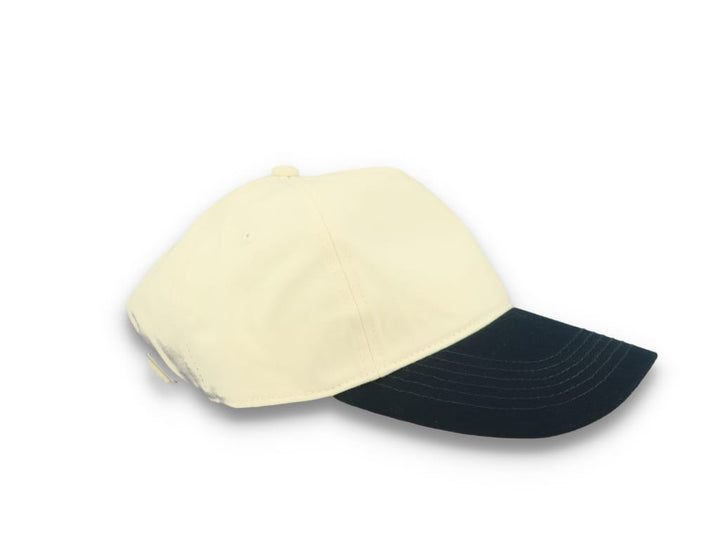 Contrast Peak Leisure Cap Natural/French Navy