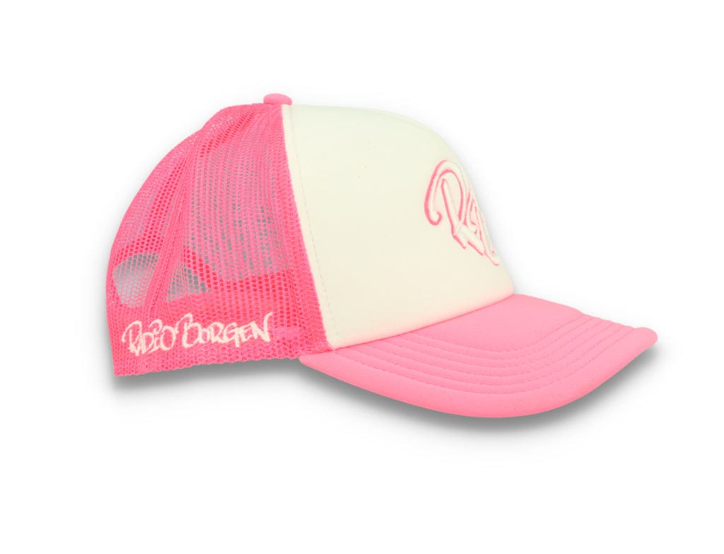 LOKK X RADIO BORGEN Trucker Pink/White - LOKK