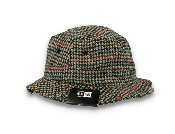 Check Bucket Hat Brown - LOKK