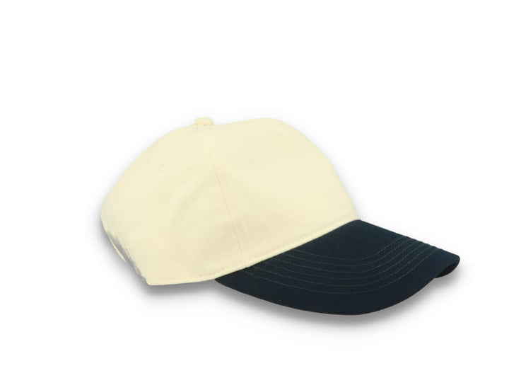 Contrast Peak Leisure Cap Natural/French Navy