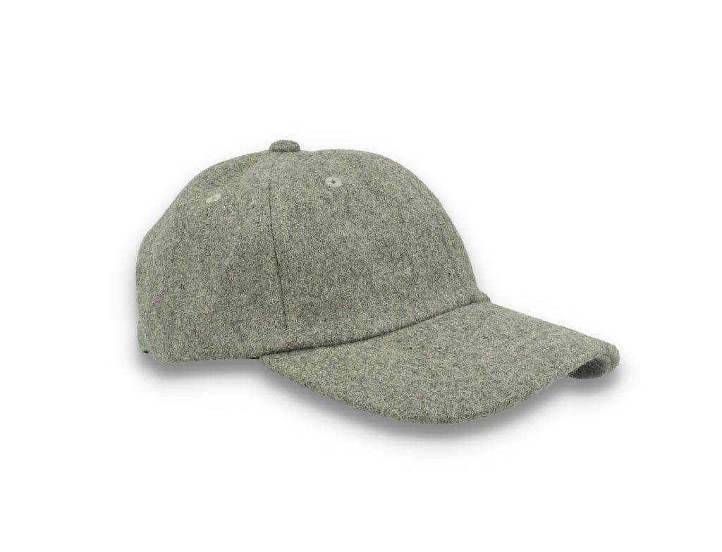 Low Profile Melton Wool Dad Cap Flexfit 6245MW Heather Grey - LOKK