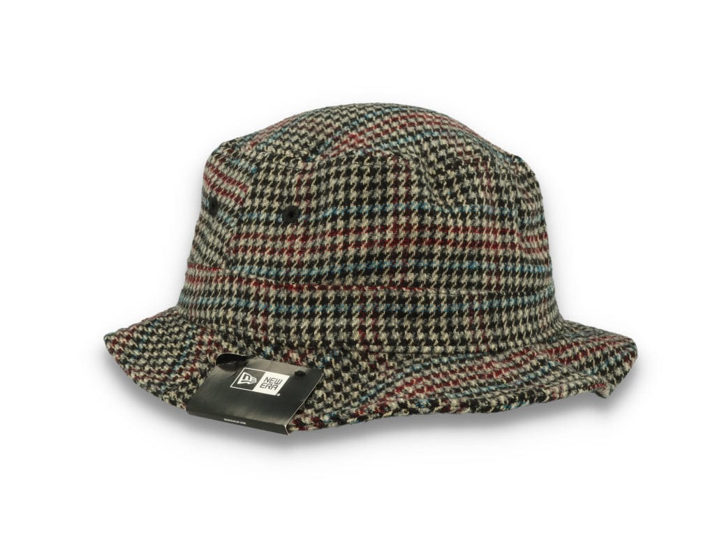 Check Bucket Hat Brown - LOKK