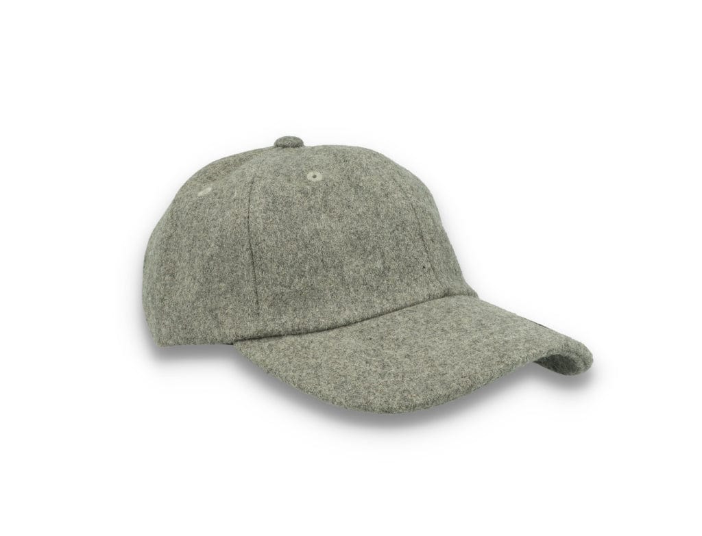 Low Profile Melton Wool Dad Cap Flexfit 6245MW Heather Grey - LOKK