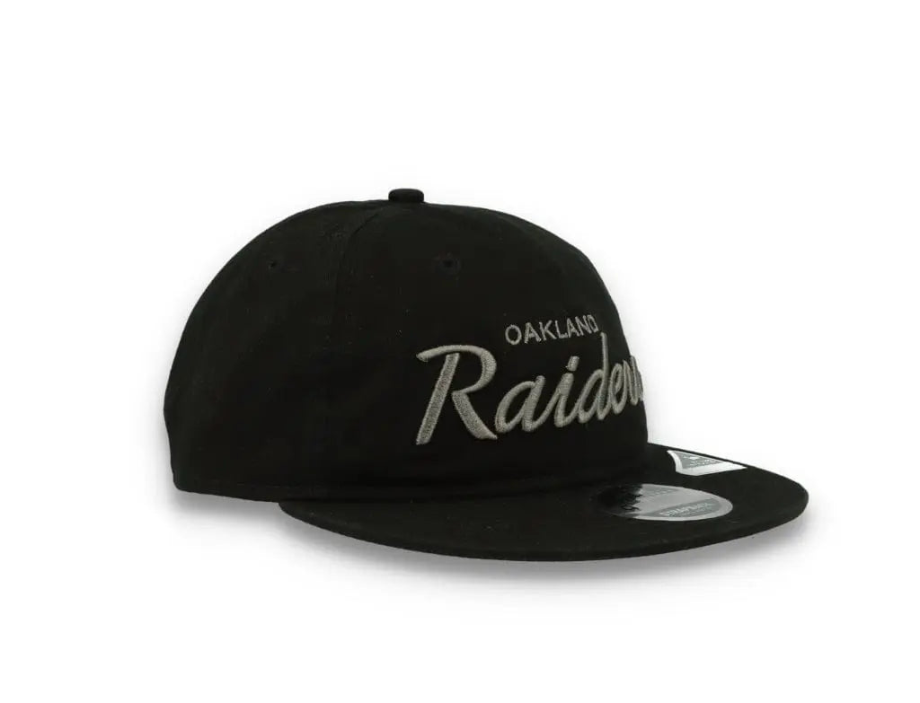 9FIFTY NFL Retro Crown Las Vegas Raiders Black - LOKK