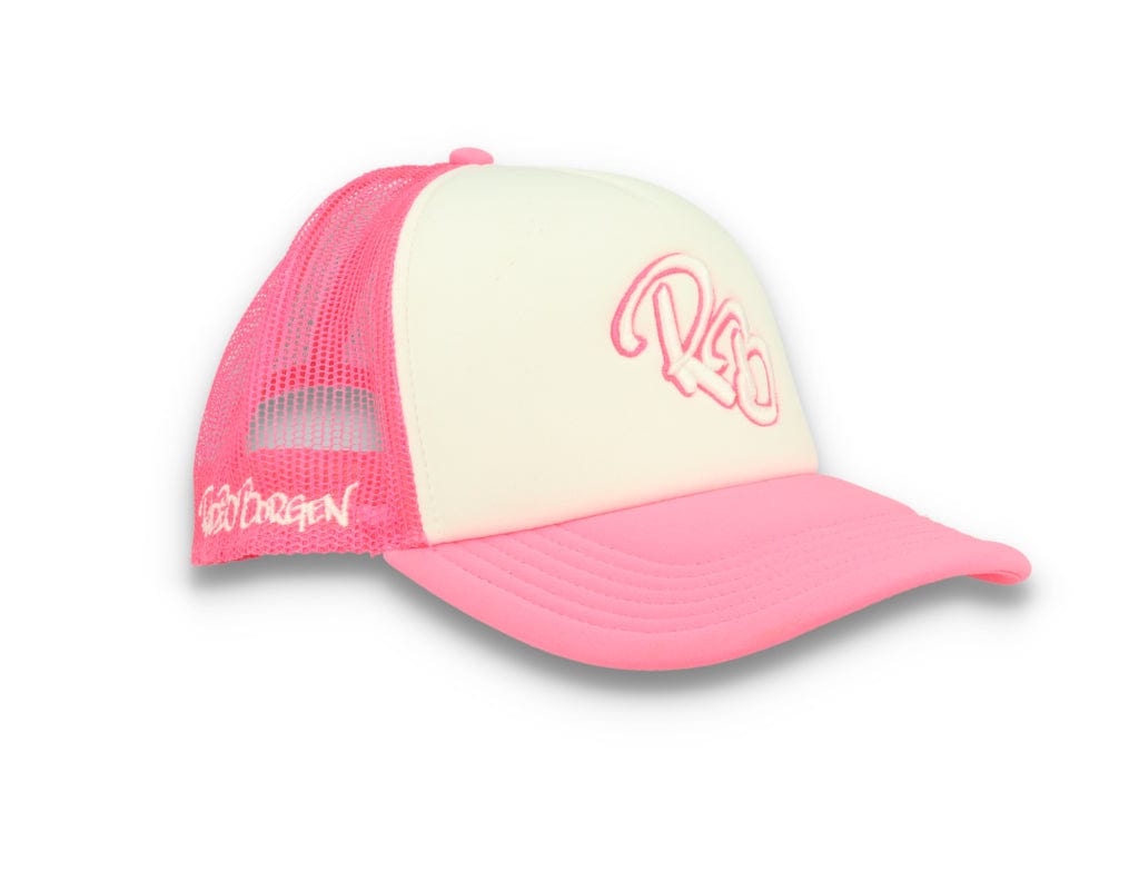 LOKK X RADIO BORGEN Trucker Pink/White - LOKK