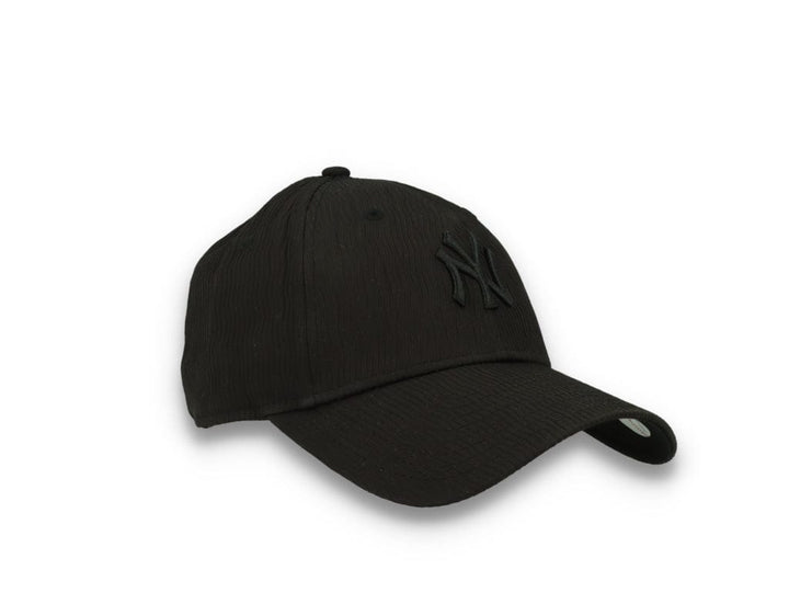 9FORTY Womens Ruching New York Yankees Black - LOKK