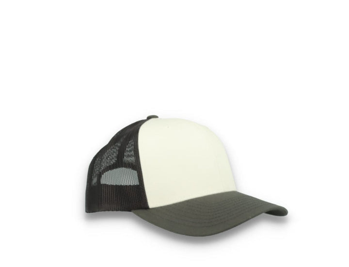 Retro Trucker Dark Grey/White/Dark Grey Flexfit 6606CF