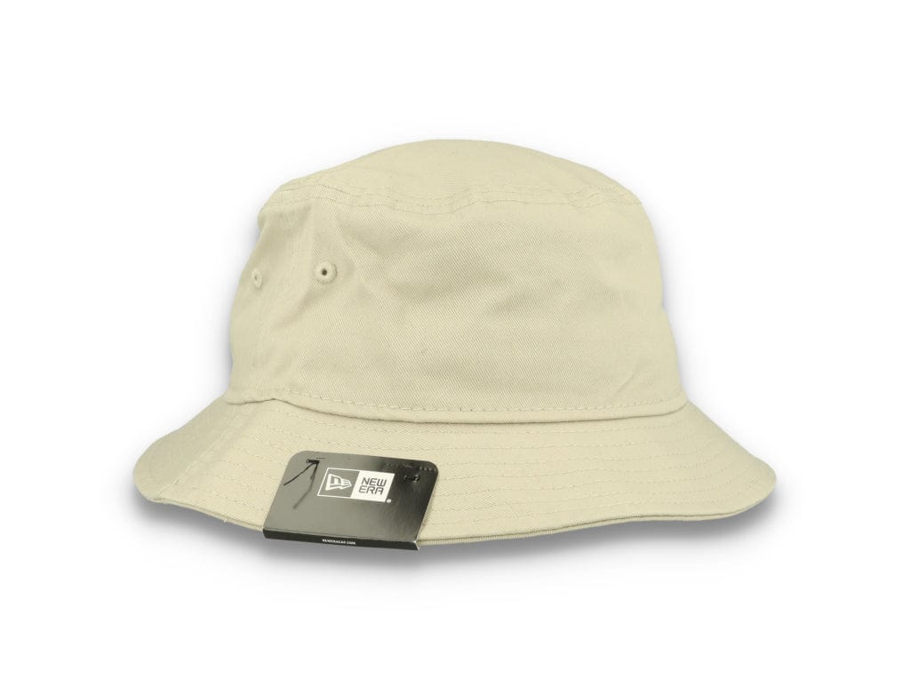 Bucket Hat Essential Tapered New Era Stone/White - LOKK