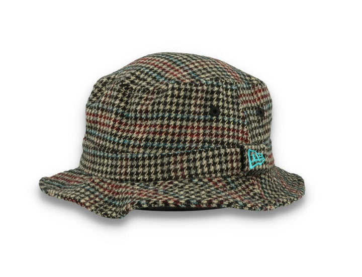 Check Bucket Hat Brown - LOKK