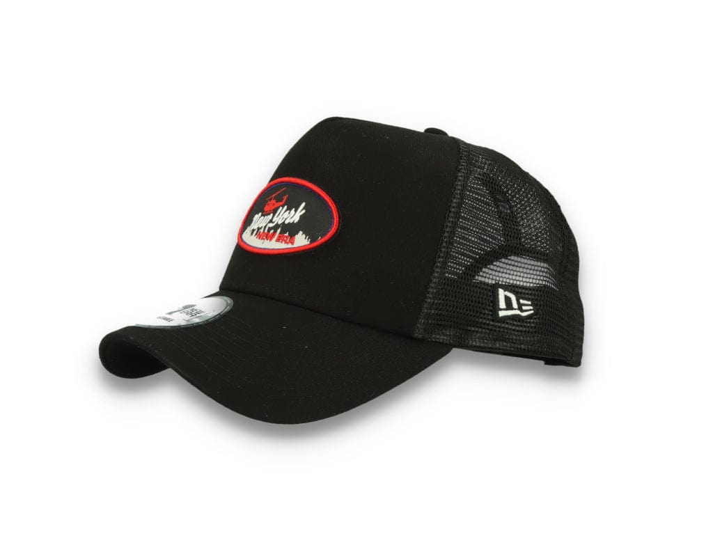Oval State Trucker New Era Black