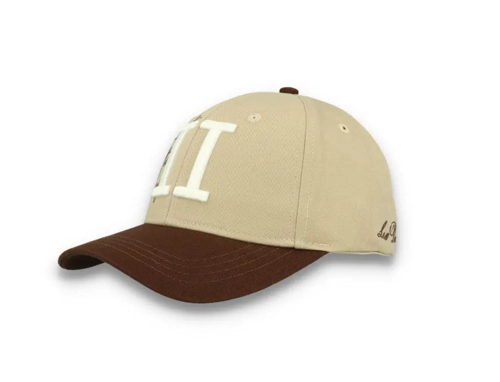 Encore Varsity Cap Light Desert Sand/Coffee Brown - LOKK