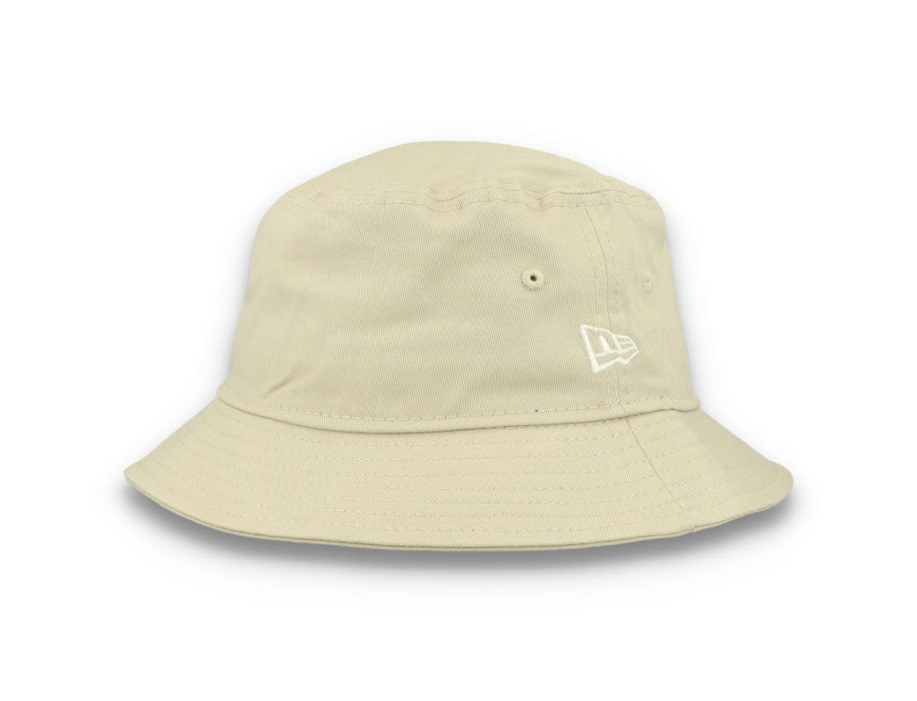 Bucket Hat Essential Tapered New Era Stone/White - LOKK