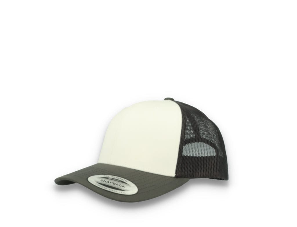 Retro Trucker Dark Grey/White/Dark Grey Flexfit 6606CF