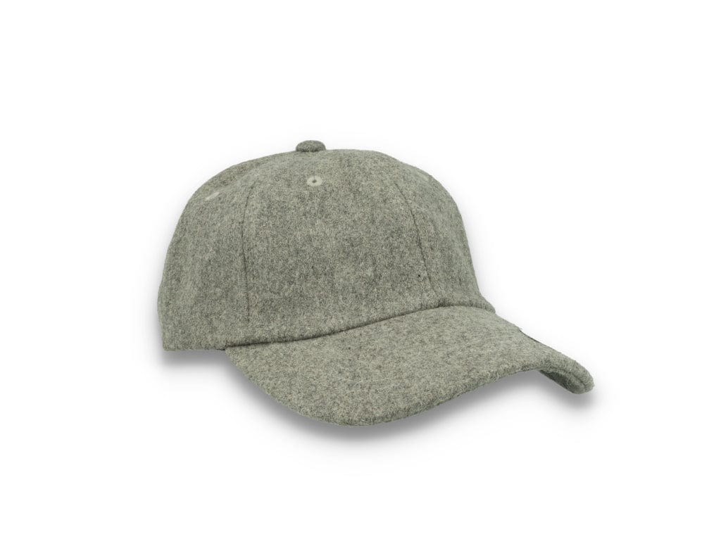 Low Profile Melton Wool Dad Cap Flexfit 6245MW Heather Grey - LOKK