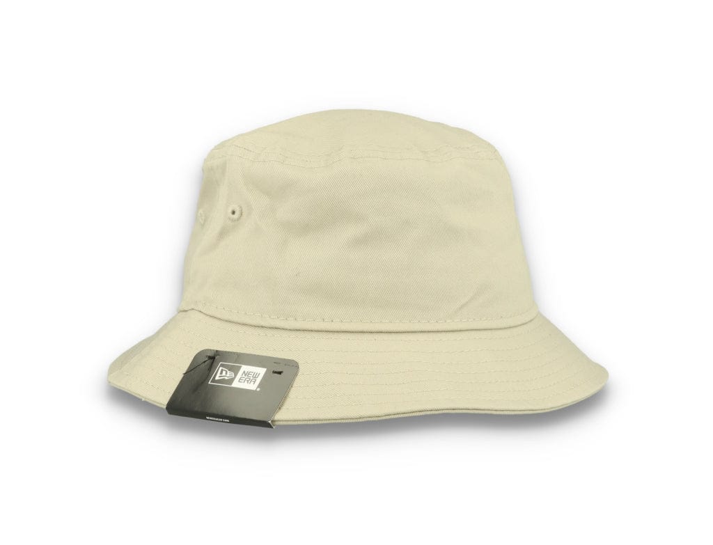 Bucket Hat Essential Tapered New Era Stone/White - LOKK