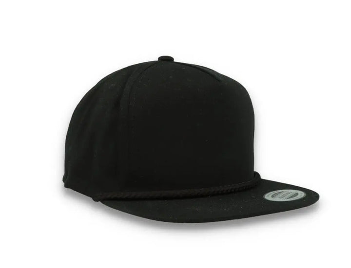 Classic Poplin Golf Cap 6002 Black - LOKK