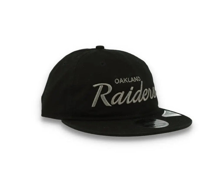 9FIFTY NFL Retro Crown Las Vegas Raiders Black - LOKK