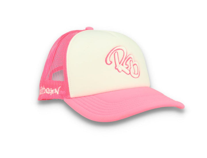 LOKK X RADIO BORGEN Trucker Pink/White - LOKK