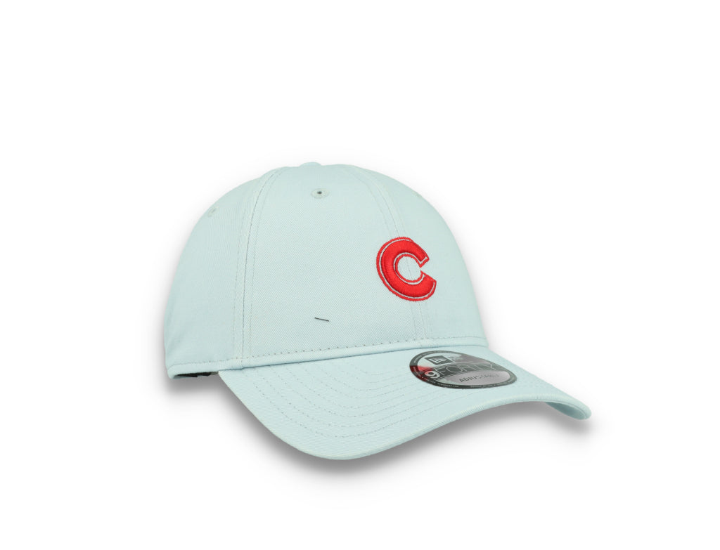 9FORTY Washed Chicago Cubs Soft Blue/Scarlet