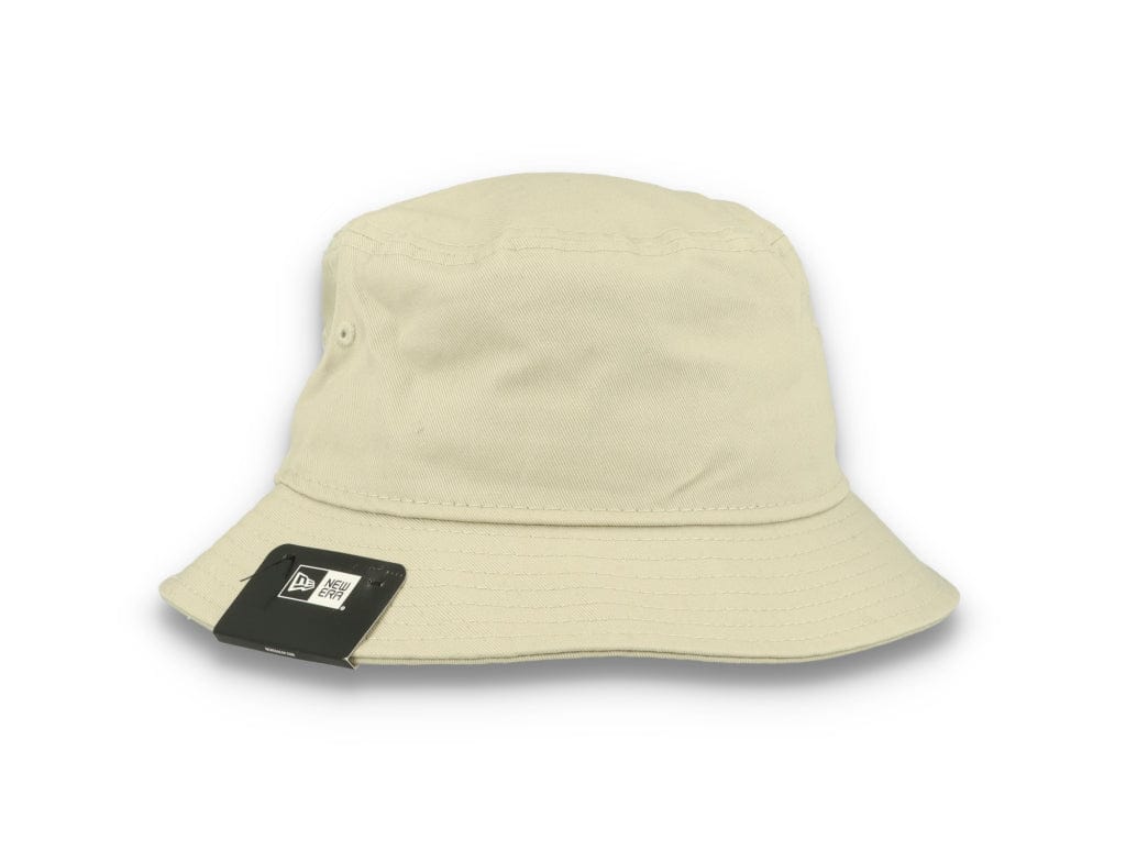 Bucket Hat Essential Tapered New Era Stone/White - LOKK