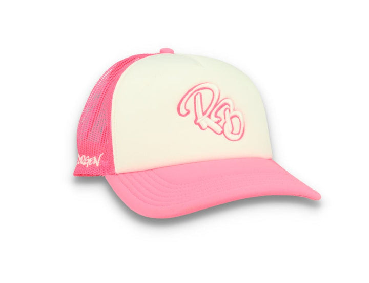 LOKK X RADIO BORGEN Trucker Pink/White - LOKK