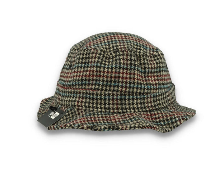 Check Bucket Hat Brown - LOKK