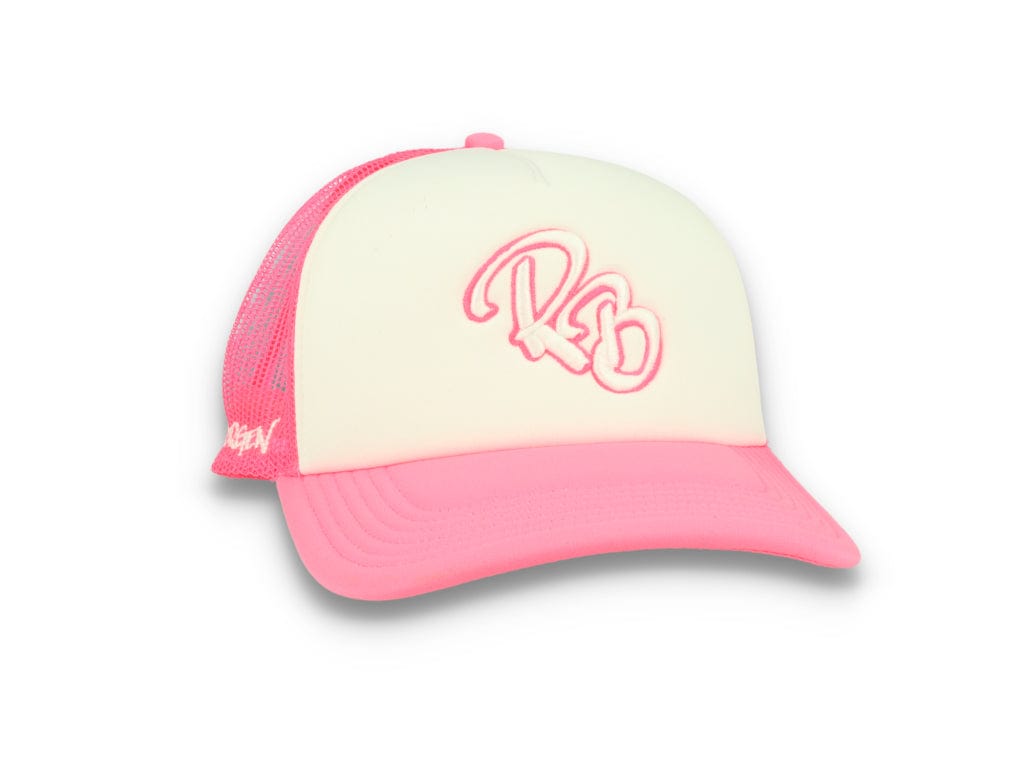 LOKK X RADIO BORGEN Trucker Pink/White - LOKK