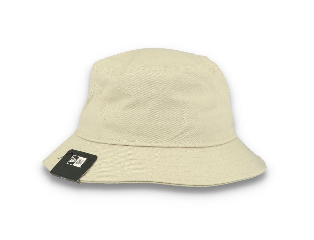 Bucket Hat Essential Tapered New Era Stone/White - LOKK