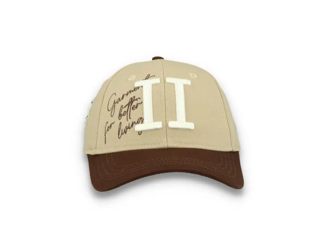 Encore Varsity Cap Light Desert Sand/Coffee Brown - LOKK