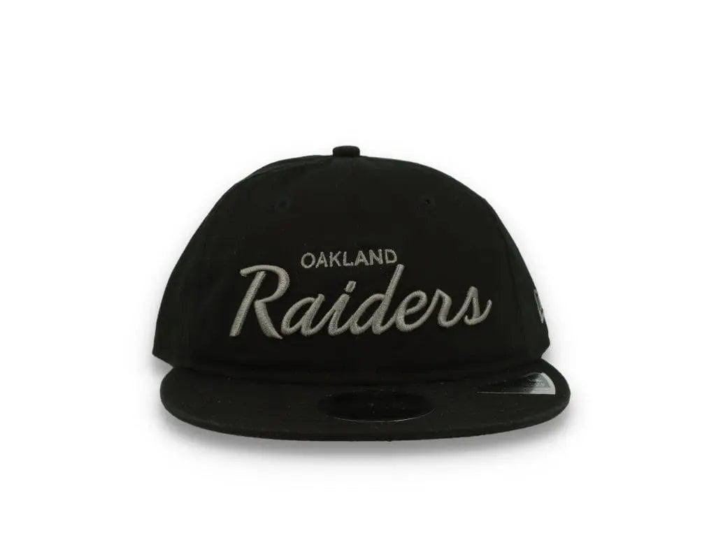 9FIFTY NFL Retro Crown Las Vegas Raiders Black - LOKK