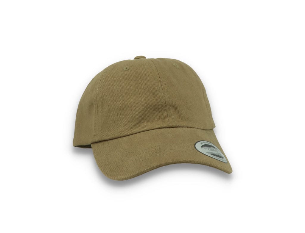 Flexfit Strap Cap 6245PT Peached Cotton Twill Loden Green - LOKK