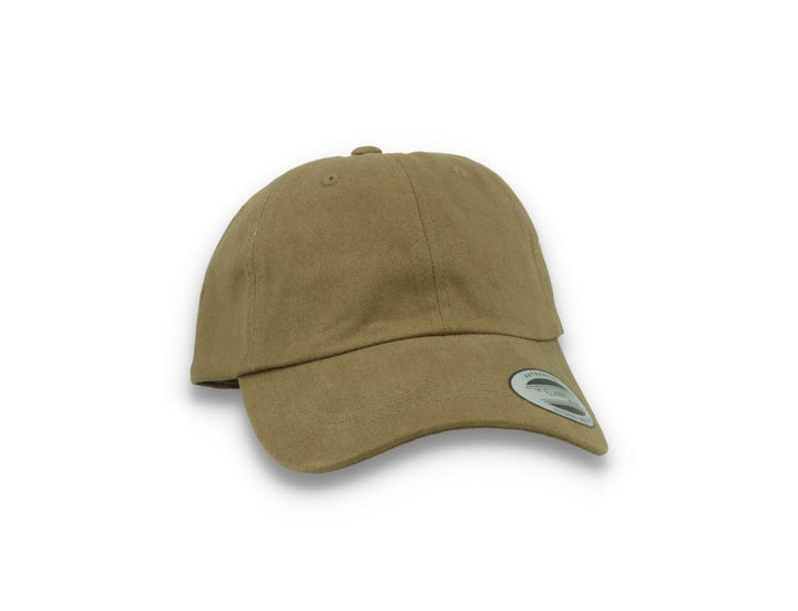 Flexfit Strap Cap 6245PT Peached Cotton Twill Loden Green - LOKK