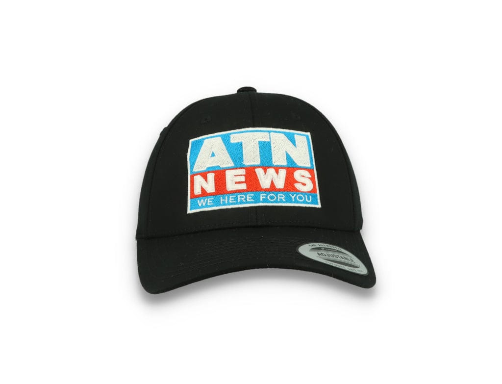 ATN News Classic Curved Snapback Black - LOKK
