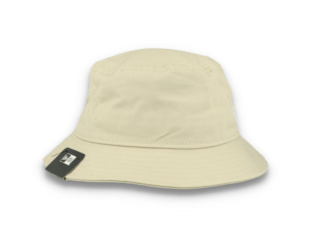 Bucket Hat Essential Tapered New Era Stone/White - LOKK