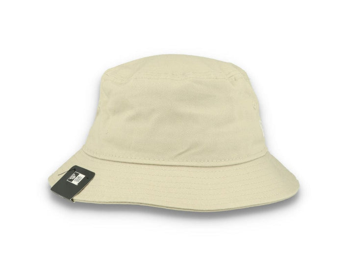 Bucket Hat Essential Tapered New Era Stone/White - LOKK