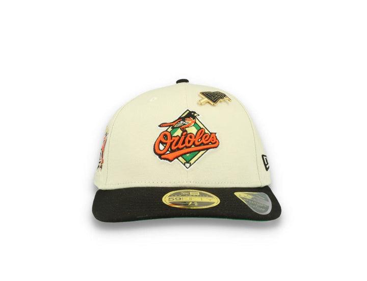 59FIFTY MLB Pin Low Profile Baltimore Orioles Beige New Era