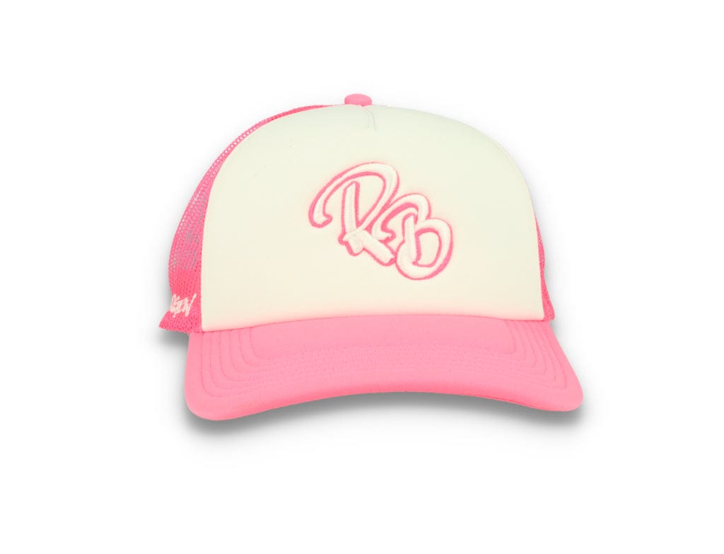 LOKK X RADIO BORGEN Trucker Pink/White - LOKK