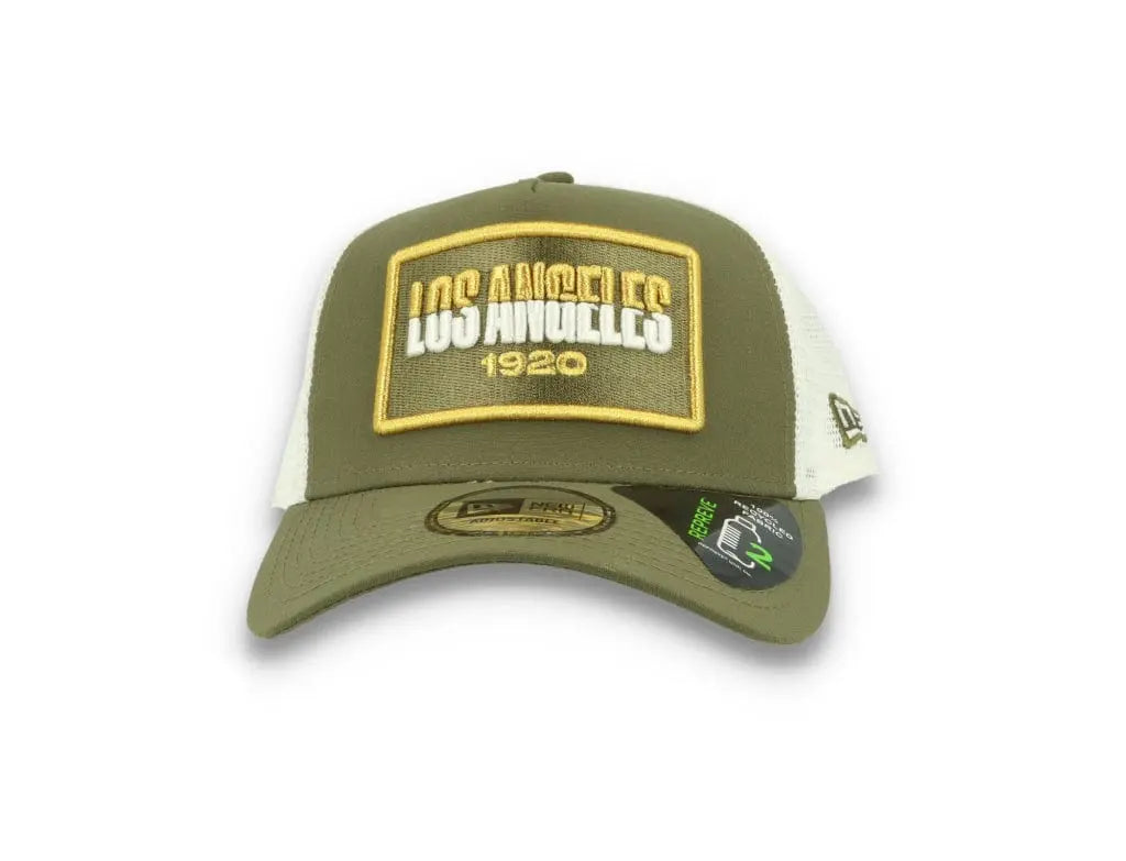 USA State Trucker New Era Green - LOKK
