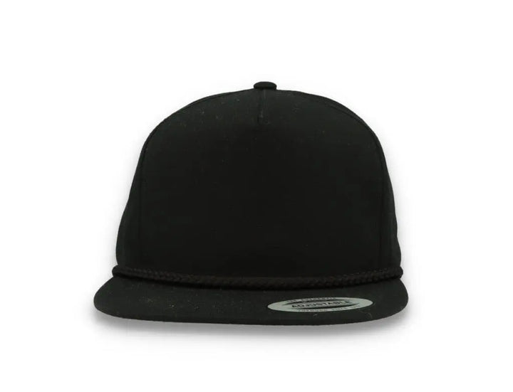 Classic Poplin Golf Cap 6002 Black - LOKK