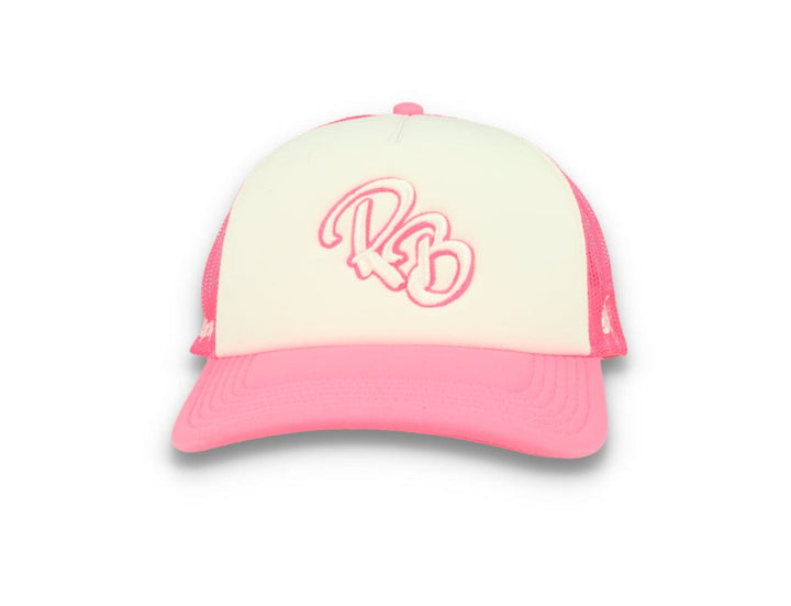 LOKK X RADIO BORGEN Trucker Pink/White - LOKK