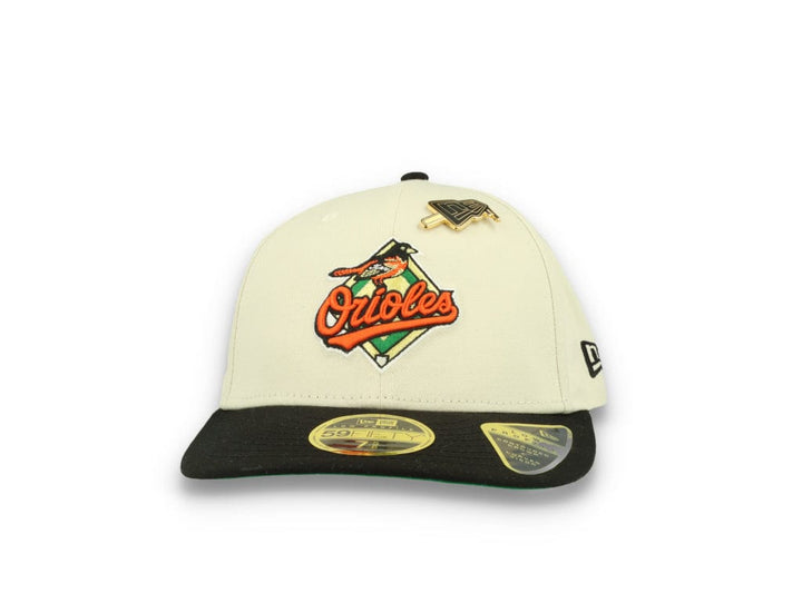 59FIFTY MLB Pin Low Profile Baltimore Orioles Beige New Era