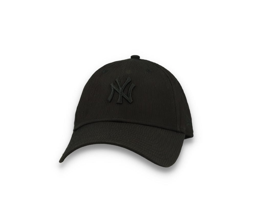 9FORTY Womens Ruching New York Yankees Black - LOKK
