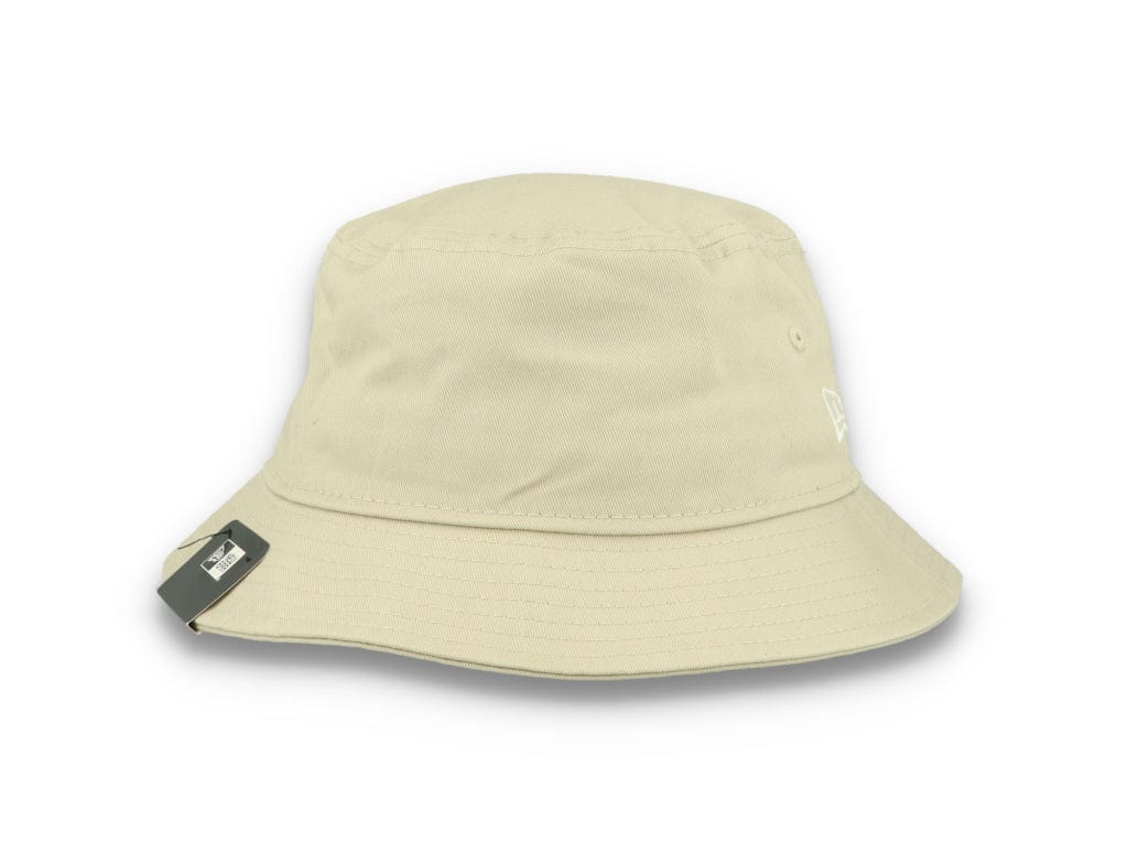 Bucket Hat Essential Tapered New Era Stone/White - LOKK