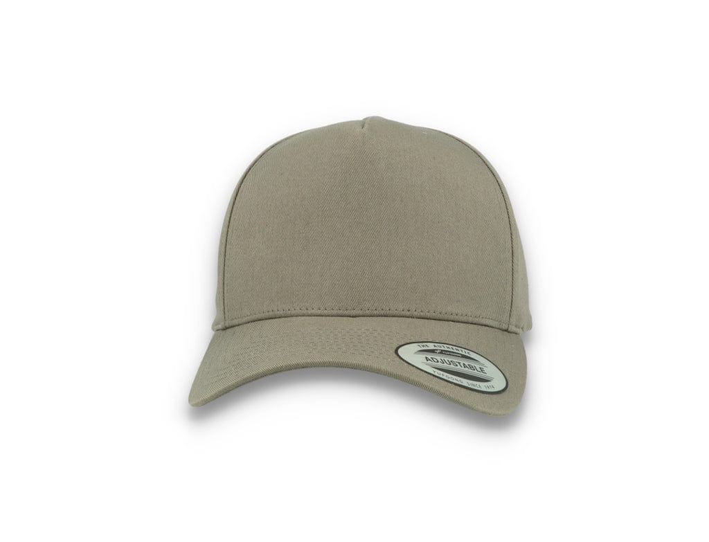 5-Panel Curved Classic Snapback Grey - 7707 - LOKK