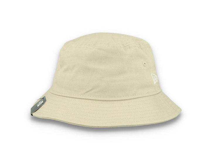 Bucket Hat Essential Tapered New Era Stone/White - LOKK