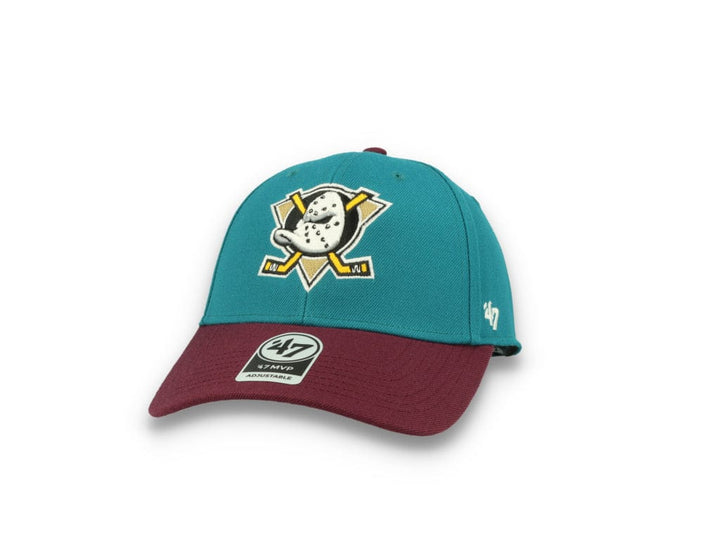Sure Shot Snapback 47 Mvp Anaheim Ducks Dark Teal - LOKK