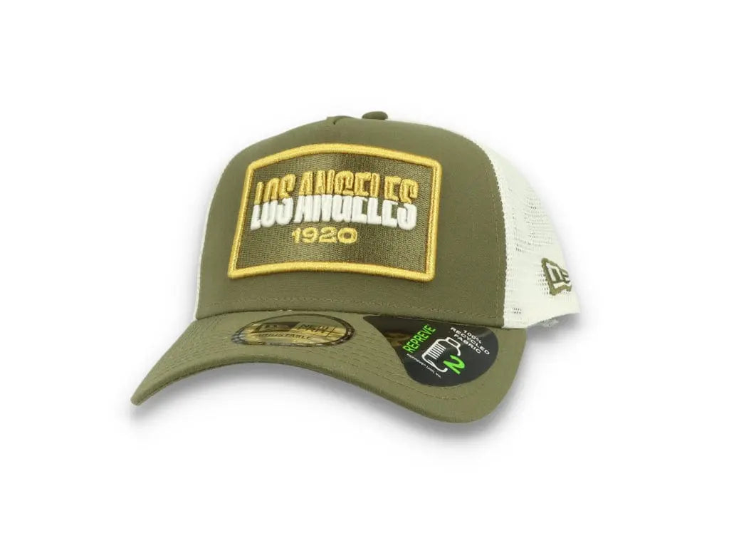 USA State Trucker New Era Green - LOKK