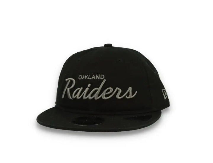 9FIFTY NFL Retro Crown Las Vegas Raiders Black - LOKK