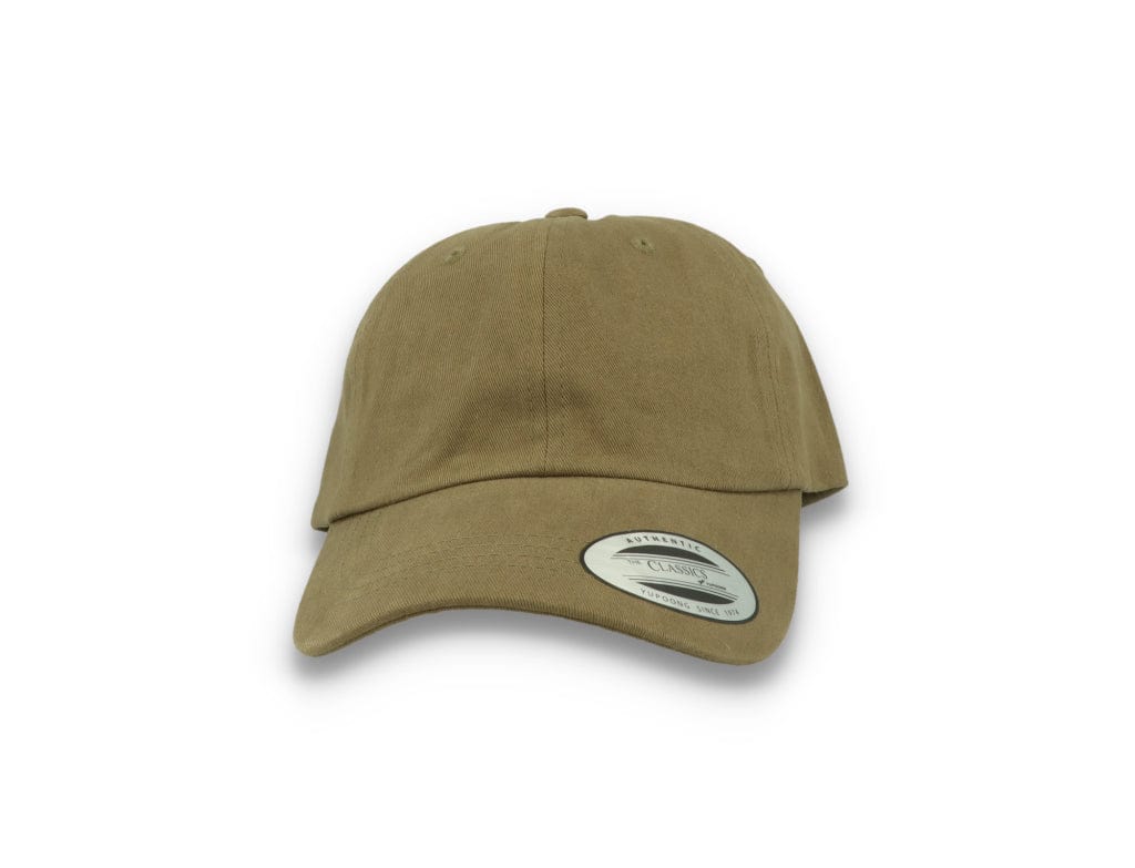 Flexfit Strap Cap 6245PT Peached Cotton Twill Loden Green - LOKK